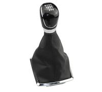 UIEOWHN Pour Ford Pour Focus 2 MK2 2005 2006 2007 2008 Petit Cadre 5/6 Vitesses Pommeau De Levier Handball Soufflet Housse De Protection Gear Pommeau de Levier(Black-6 Speed)