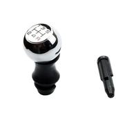 UIEOWHN Voiture Tête Bâton Sélecteur Pommeau De Levier De Vitesse MT En Alliage À 5 Vitesses Pour Transmission De Voiture Pour Peugeot Pour 106 206 207 306 307 407 408 508(Black-B)