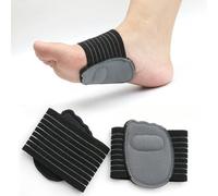 UIEXAY 1 Paire De Soutien De La Voûte Plantaire Coussinets De Compression Aimant Intégré Pour Fasciite Plantaire, Soulagement De La Fasciite Plantaire, Voûte Plantaire, Pour Homme Et Femme (Gris)