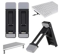 UIEXAY 2 PCS Support Ordinateur Portable, Support Ergonomique Pied Aluminium Compatible avec Air, Pro, Dell, HP, Lenovo