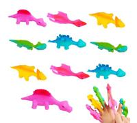 UIEXAY 20 Pièces Jouets De Fronde De Dinosaure Jouets De Doigt De Dinosaure De Fronde Dinosaures Volants Extensibles Jouets De Dinosaure Cadeaux De Noël Et D'Anniversaire Pour Les Enfants