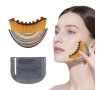 UIEXAY Brosse De Contour Lymphatique Pour Le Visage - Brosse Sèche Pour Le Visage Et Le Cou, Drainage Lymphatique & Modelage Du Menton Design Ergonomique Massage Et Exfoliation En Douceur