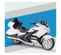 UIFCOG Die Cast Moto Modèle pour HON&DA pour Gold Wing 2020 Modèle De Moto en Alliage De Simulation 1:12(Blanche)