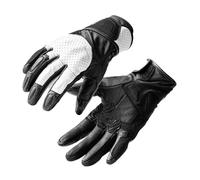 UIFCOG Gants De Moto Antidérapants Et Résistants À l'usure Doigts Entiers(Blanche,XXL)