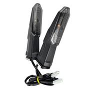 UIFCOG Indicateur De Direction Moto Pour KAWASAKI Pour Ninja 125 250 300 Clignotant Directionnel Pour Motocyclette(Smoke,2pcs)