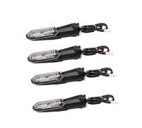 UIFCOG Indicateur De Direction Moto Pour KAWASAKI ZX-25R ZX-6R ZX25R ZX6R ZX 25R ZX 6R Clignotant Directionnel Pour Motocyclette(Dégager,4pcs)