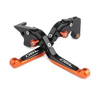 UIFCOG Leviers de Frein d'embrayage pour Duke 790 2017-2021 Leviers d'embrayage Et De Frein Extensibles Et Réglables Moto(C)