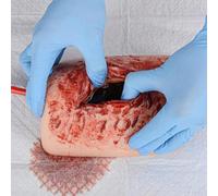 UIGJIOG La Pochette Plaie Cuisse Simule Le Bandage Plaie Et Le Garrot Entraîneur Garrot Contrôle du Sang Entraîneur Garrot Formation À L'arrêt du Saignement Cours De Médecine