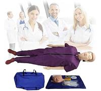 UIGJIOG Modèle De Corps Humain Complet d'urgence Médicale Mannequin De Formation De Réanimation Premiers Soins Compressions Thoraciques Simulateur Formation À La Respiration Artificielle Éducatif