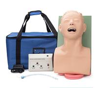 UIGJIOG Modèle De Mannequin D'intubation Adulte Modèle D'enseignement De Mannequin D'intubation Simulation D'intubation Trachéale Nasale Orale Formateur De Gestion des Voies Respiratoires