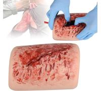 UIGJIOG Modèle de simulateur de blessures pour entraînement à l'hémostase, kit de formation Stop the Bleed, formation au pansement des plaies, matériaux écologiques, réalistes et sûrs