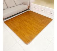 UIHECTA Chauffage de Sol Grand Tapis, Tapis Chauffant Infrarouge Électrique, Tapis de Sol Chauffant Moderne, pour Salon et Chambre,002,50 * 80cm