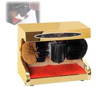 UIHECTA Cireuse à Chaussures éLectrique, Cireuse à Chaussures EntièRement Automatique, DéPoussiéRage Et Polissage, Kit Nettoyage Chaussures en Cuir Portable, pour Maison Bureau HôTel Banque,002
