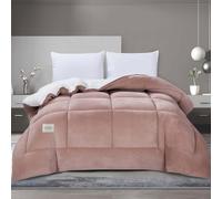 UIHECTA Couette Polaire Sherpa, Couette Ultra Chaude en Agneau, Couette Chaude, Couverture Double Face en Velours, pour Lit Double d'hiver, Literie,004,180 * 220cm(4kg)