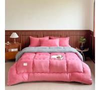 UIHECTA Couette Polaire Sherpa, Couette Ultra Chaude en Agneau, Couette Chaude, Couverture Double Face en Velours, pour Lit Double d'hiver, Literie,009,200 * 230cm(4.5kg)