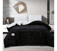UIHECTA Couette Polaire Sherpa, Couette Ultra Chaude en Agneau, Couette Chaude, Couverture Double Face en Velours, pour Lit Double d'hiver, Literie,003,200 * 230cm(5kg)