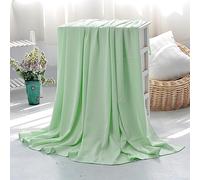 UIHECTA Couverture De Refroidissement Couverture FraîChe LéGèRe Et Respirante Couverture RafraîChissante éTé pour Nuits Chaudes Couverture en Microfibre Bambou pour Maison Bureau,Vert,150 * 200cm
