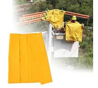 UIHECTA Couverture Isolante Non Conductrice, Tapis Isolant RéSistant Aux Hautes Tensions, Outil SéCurité Anti-éLectrocution pour Sauveteurs, pour Couverture éQuipements éLectriques,400v 800mm×600mm