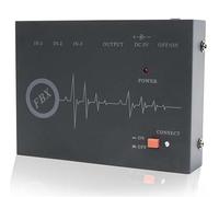 UIHECTA Suppresseur de Larsen Professionnel avec Panneau de Contrôle, Processeur Audio Anti-Larsen, Dispositif de Prévention des Sifflements, pour Réunions et Studios d'Enregistrement