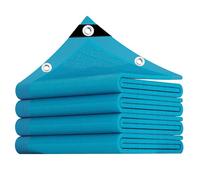 UIHECTA Toile D'Ombrage pour Jardin, BâChe en Maille avec œIllets, Voile D'Ombrage Aux Coins Et Bords RenforcéS, Filet D'Ombrage, pour Terrasse, ExtéRieur, Jardin, Serre,Bleu,2×13m