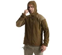 UIHECTA Veste Polaire LéGèRe Air à Fermeture éClair IntéGrale pour Homme, Texture OnduléE Veste De Printemps Respirante pour La RandonnéE Et Le Camping en Plein Air,B,M