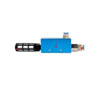 UIHMSWYAL Générateur de Vide EV-15/20/25HS vanne à Grand débit Accessoires pneumatiques manipulateur Ventouse Interrupteur de Pression négative contrôle(EV20 8mm)