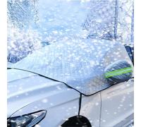 UIHOL Couverture Pare Brise Voiture, Protection Pare Brise Hiver, Protege Pare Brise, Universelle pour Voiture Anti Givre, Neige, Glace, Pluie et Soleil UV, Repliable Voiture Couverture(235 * 153cm)