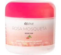 Uiiuy-Crème À La Rose Musquée Pour Le Visage, Les Mains Et Le Corps 300 Ml Hydratation Intense Et Soin Anti-Rides Naturel Régénérant Peau Sèche, Vergetures Et Cicatrices Crème Réparatrice