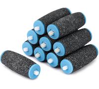 Uiiuy-[Lot De 10] Extra Grossier Rouleaux De Remplacement Pour Velvet Smooth, Remplacement Rouleaux Têtes Recharges, Pierre Ponce Pour Pedicure Pied Electrique, Rape Pieds