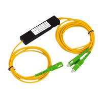 Uikdjgu 1 à 2 SC/Fiber Optical Splitter Coupleur de Fenêtre à Double Naine pour Le Système de Communication des Fibres