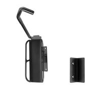 Uikdjgu 1 Paquet de Support de Vélo Mural Pivotant pour Garage avec Plateau à Pneus, Support de Rangement Vertical pour Vélo, Crochet pour Garage