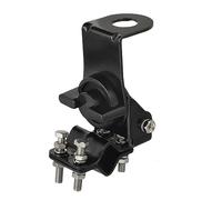 Uikdjgu 1 Pièce Support de D'Antenne CB Mobile pour Véhicule sur Rétroviseur, Pare-Chocs, Barre de Toit - Fixation en Métal pour Radio CB VHF UHF sur Voiture ou Camion.