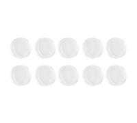 Uikdjgu 10 pcs Rond Transparent en Plastique Boite de Coin 20mm
