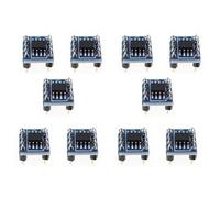 Uikdjgu 10 PièCe OPA627 X2 Tournez-Vous vers Un Double Ampli OP OPA627 Un Ampli OP Simple vers Un Module D'Ampli Double OP SMD vers Dip