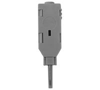 Uikdjgu 10 Pièces 110 Tête de Test Connecteur Vocal Rj 11 MDF Vérifier la Voix du Téléphone pour Le Panneau de Brassage de Module de Télécommunication Krone