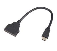 Uikdjgu 1080P Port Male A 2 1 en 2 Decompositeur De Sortie Adapteur De Cable Convertisseur