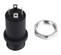 Uikdjgu 10Pcs Mini-Prise Stéréo De Casque De sur Panneau, 3,5 Mm, Noir 4 Conducteur