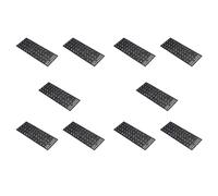 Uikdjgu 10X Lettres Russes Clavier Autocollant pour Ordinateur Portable PC de Bureau Clavier Couvre la Russie Autocollant