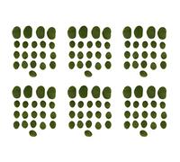 Uikdjgu 120 Pièces 2 Tailles Rochers de Mousse Artificielle Mousse Vert Faux Décoratives Pierres Couvertes