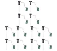 Uikdjgu 12Pcs 20MM Brumisateur à Ultrasons Brumisateur Atomiseur Transducteur Atomiseur Film Plaque Accessoires Humidificateur Joint en Caoutchouc