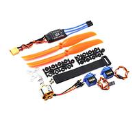Uikdjgu 1400KV Moteur sans Balais 30A ESC Prise SG90 9G Mini Servo 8060 HéLice pour HéLicoptèRe Avion à Voilure Fixe TéLéCommandé