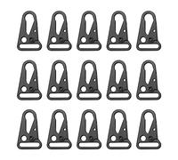 Uikdjgu 15 PièCes Pince à Bouche éLargie Fermoir à Fronde Crochet OléCrane pour à BandoulièRe en Plein Air, Mousqueton Porte-CléS Mousquetons