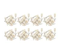Uikdjgu 160Pc Feutre de Laine Monté sur Mandrin de Polissage Roues de Meulage Meules de Meulage Tête de Broyeur Polonais Montre Outil Rotatif Accessoires Attachment -1/8 Pouce Shank