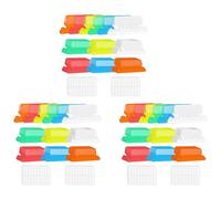 Uikdjgu 180 Pièces Séries Onglets de Dossiers Suspendus de 2 Pouces et 360 Inserts de Grilles pour Une Identification Des Fichiers Suspendus Inserts de Fichiers Suspendus