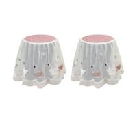 Uikdjgu 2 Housses Anti-Poussière pour Friteuse à Air Résistant à L' en Tissu Dentelle de Dessin Animé 25 X 25 X 25 cm Violet-Cygne
