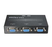 Uikdjgu 2 in 1 Out VGA VGA 2 Porte Un Moniteur Deux Sources Manuel Interrupteur Splitter