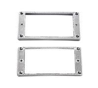 Uikdjgu 2 PicèEs Cadre de Ramassage D'Anneau de Ramassage en MéTal Incurvé pour Cadre de Guitare LP