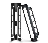 Uikdjgu 2 Pièces Support de Dosette de Café Support Latéral pour Distributeur de Dosettes K Cup pour Cafetières à Portion Individuelle Installation Facile Noir