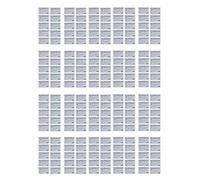 Uikdjgu 200 PIÈCES Carte PrivilèGe Blanche Atouts Tout Ensembles de Cartes de CréDit, Carte D'Insertion de Portefeuille Carte Romantique Cadeaux D'Affaires