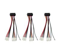 Uikdjgu 20Pin ATX à 2 Ports 6Pin at PSU Convertisseur Câble d'alimentation 20 Broches ATX vers at Câble d'alimentation 20 Cm pour 386 286 486 586 Ancien Ordinateur